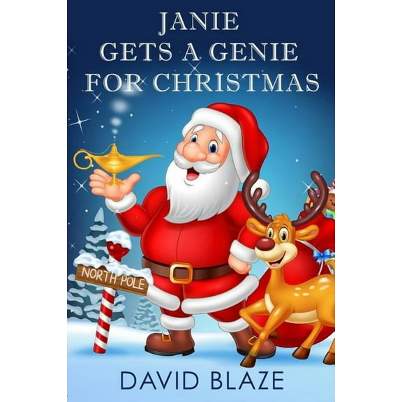 Janie Gets A Genie For Christmas, (Paperback)