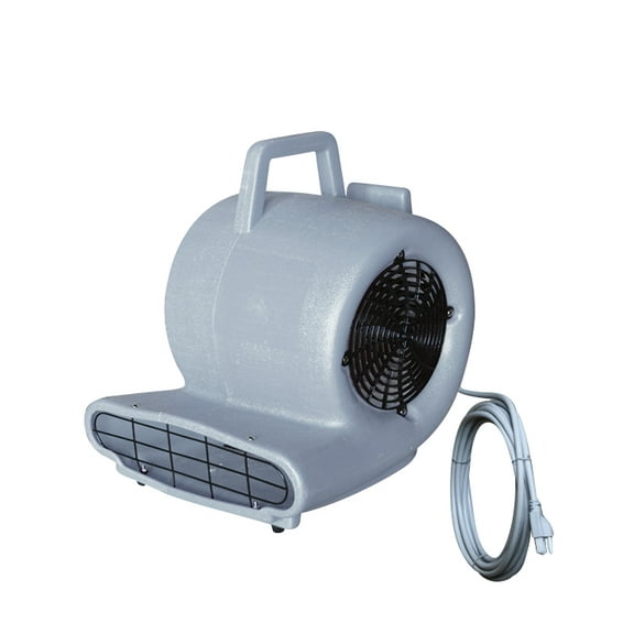 Janilink 3-Speed Commercial Air Mover Blower Floor Fan GRAY