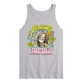 thumbnail image 1 of Janis Joplin - Butterfly And Flowers - Men's Jersey Tank Top, 1 of 4