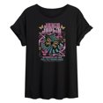 thumbnail image 1 of Janis Joplin - Butterfly - Women's Oversized Graphic T-Shirt, 1 of 4