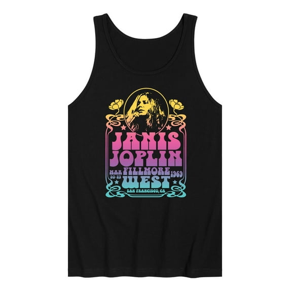 Janis Joplin - Fillmore West - Men's Jersey Tank Top