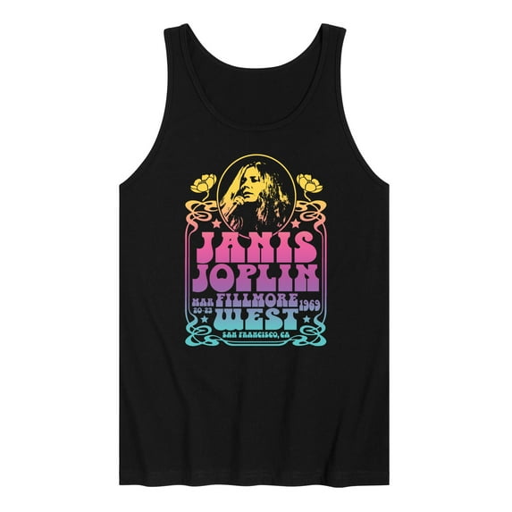Janis Joplin - Fillmore West - Men's Jersey Tank Top