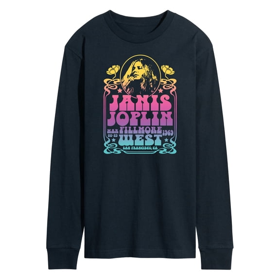 Janis Joplin - Fillmore West - Men's Long Sleeve T-Shirt