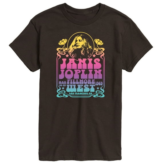 Janis Joplin - Fillmore West - Men's Short Sleeve Graphic T-Shirt