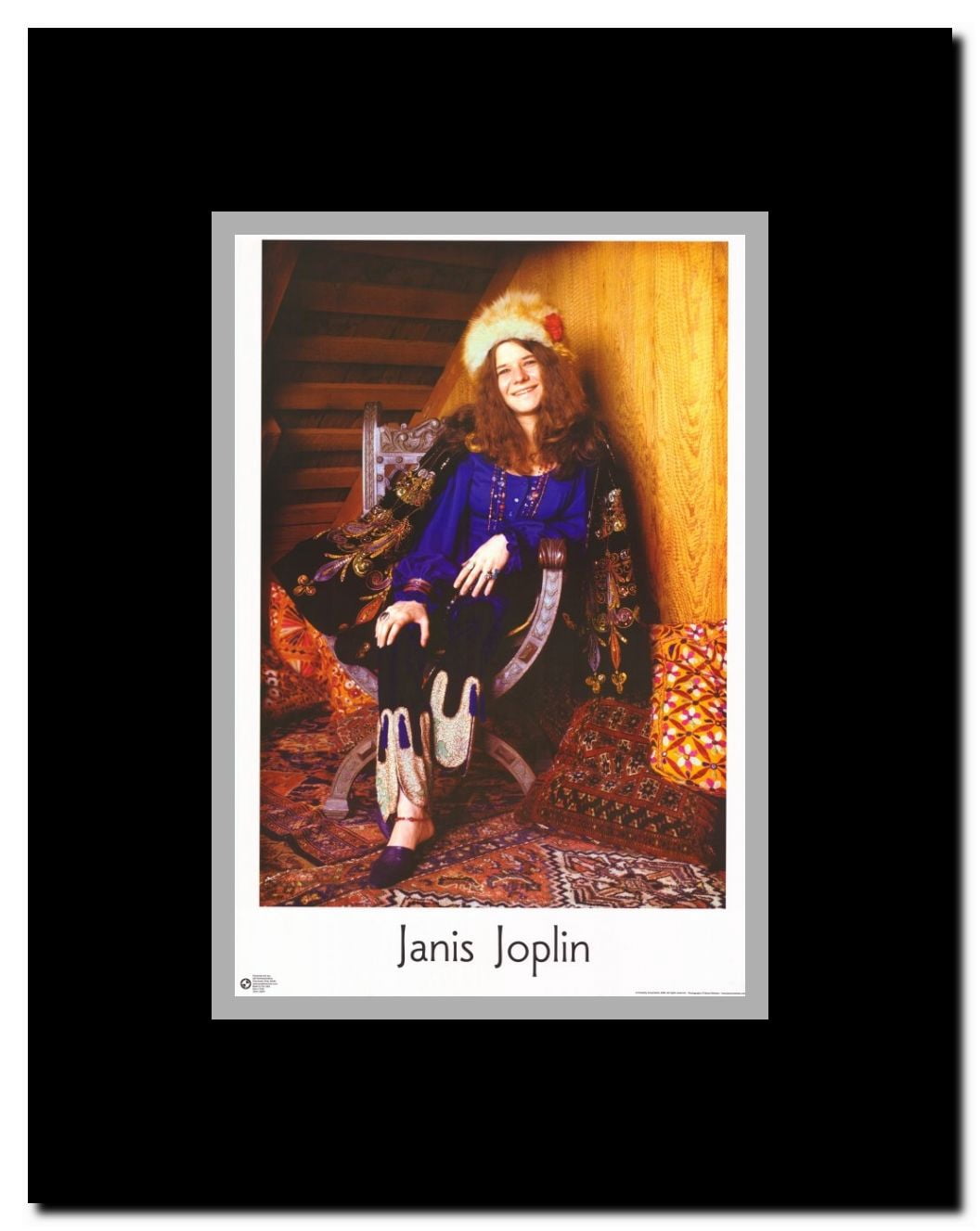 Janis Joplin Framed Movie Poster