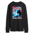 thumbnail image 1 of Janis Joplin - Janice Retro Color Waves - Men's Long Sleeve T-Shirt, 1 of 5