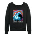 thumbnail image 1 of Janis Joplin - Janice Retro Color Waves - Women's Lightweight French Terry Long Sleeve Shirt, 1 of 5