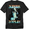 thumbnail image 1 of Janis Joplin T-Shirt Janis Deco Wash Unisex Graphic Tee For Men & Women, 1 of 7