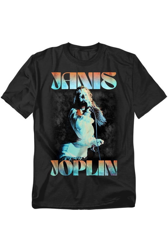 T-Shirt Janis Deco Wash Unisex Graphic Tee For Men & Women
