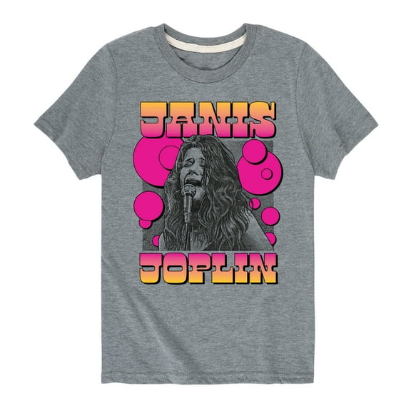 Janis Joplin - Janis Drawing - Toddler And Youth Short Sleeve Graphic T-Shirt