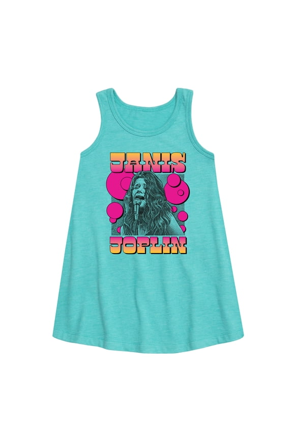 - Janis Drawing - Toddler and Youth Girls A-line Dress