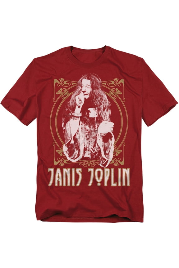 T-Shirt Janis Gold Frame Unisex Graphic Tee For Men & Women