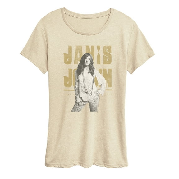 Janis Joplin - Janis LA - Women's Short Sleeve Graphic T-shirt