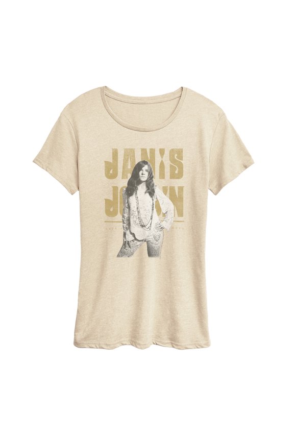 - Janis LA - Women's Short Sleeve Graphic T-shirt