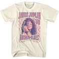 thumbnail image 1 of Janis Joplin Kozmic Blues Natural Adult T-Shirt, 1 of 2