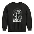 thumbnail image 1 of Janis Joplin - Let Yourself Go Be More  - Toddler And Youth Crewneck Fleece Sweatshirt, 1 of 5