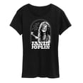 thumbnail image 1 of Janis Joplin - Let Yourself Go Be More - Women's Short Sleeve Graphic T-Shirt, 1 of 5