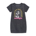 thumbnail image 1 of Janis Joplin - One Of Those Regular Weird People - Toddler And Youth Girls Fleece Dress, 1 of 4