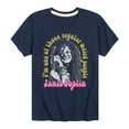 thumbnail image 1 of Janis Joplin - One Of Those Regular Weird People - Toddler And Youth Short Sleeve Graphic T-Shirt, 1 of 5