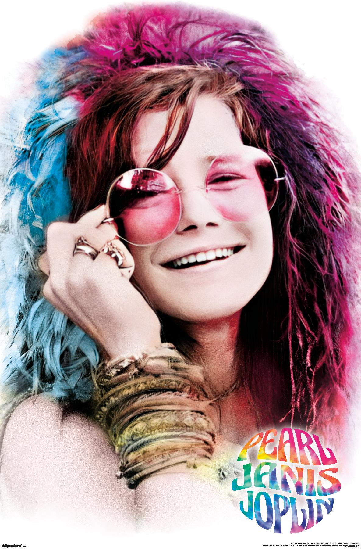 Janis Joplin - Pearl Wall Poster, 22.375" x 34" - Walmart.com