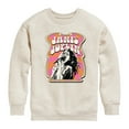 thumbnail image 1 of Janis Joplin -  Poster Style - Toddler And Youth Crewneck Fleece Sweatshirt, 1 of 5