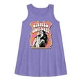 thumbnail image 1 of Janis Joplin - Poster Style - Toddler and Youth Girls A-line Dress, 1 of 4