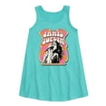 thumbnail image 1 of Janis Joplin - Poster Style - Toddler and Youth Girls A-line Dress, 1 of 4