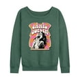 thumbnail image 1 of Janis Joplin - Poster Style - Women's Lightweight French Terry Long Sleeve Shirt, 1 of 5