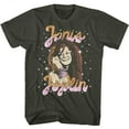 thumbnail image 1 of Janis Joplin Sparkle Smoke Adult T-Shirt, 1 of 2