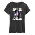 thumbnail image 1 of Janis Joplin - You Should Never Compromise Yourself - Women's Short Sleeve Graphic T-Shirt, 1 of 5