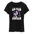 thumbnail image 1 of Janis Joplin - You Should Never Compromise Yourself - Women's Short Sleeve Graphic T-Shirt, 1 of 5