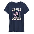 thumbnail image 1 of Janis Joplin - You Should Never Compromise Yourself - Women's Short Sleeve Graphic T-Shirt, 1 of 5
