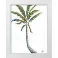 thumbnail image 1 of Janisse, Georgia 15x18 White Modern Wood Framed Museum Art Print Titled - Palm I, 1 of 4