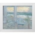 thumbnail image 1 of Janisse, Georgia 24x20 White Modern Wood Framed Museum Art Print Titled - Coastal Porch II, 1 of 4