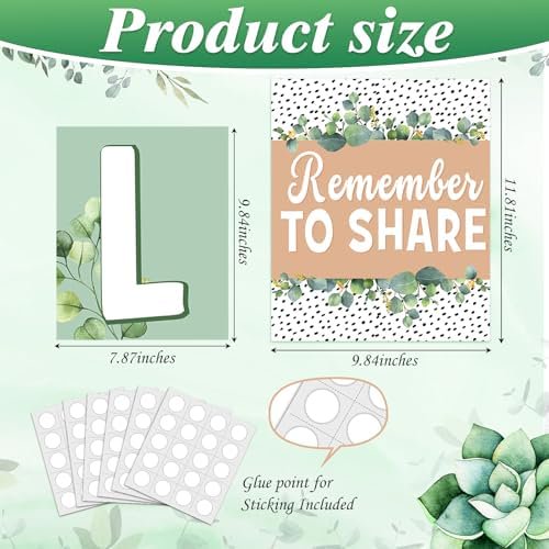 Janlaugh 18 Pcs Class Rules Poster Set Greenery Plant Poster Decorations Back to School Bulletin Board Eucalyptus Classroom Decor Motivational Theme Class Decor for Preschool Classroom Wall Decor