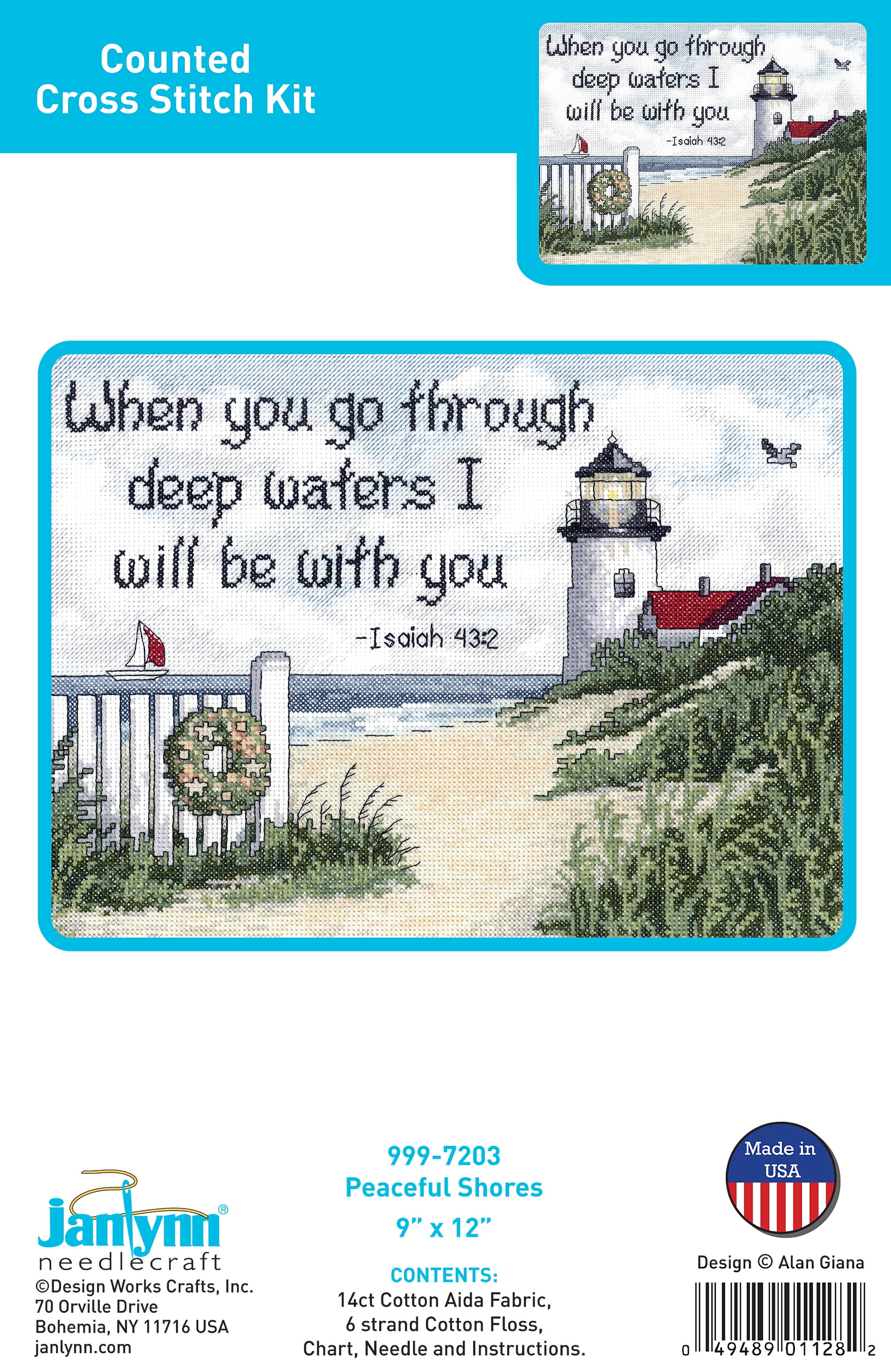 Find the Beauty- Counted Cross Stitch Kit - Janlynn – Embroidery Outpost