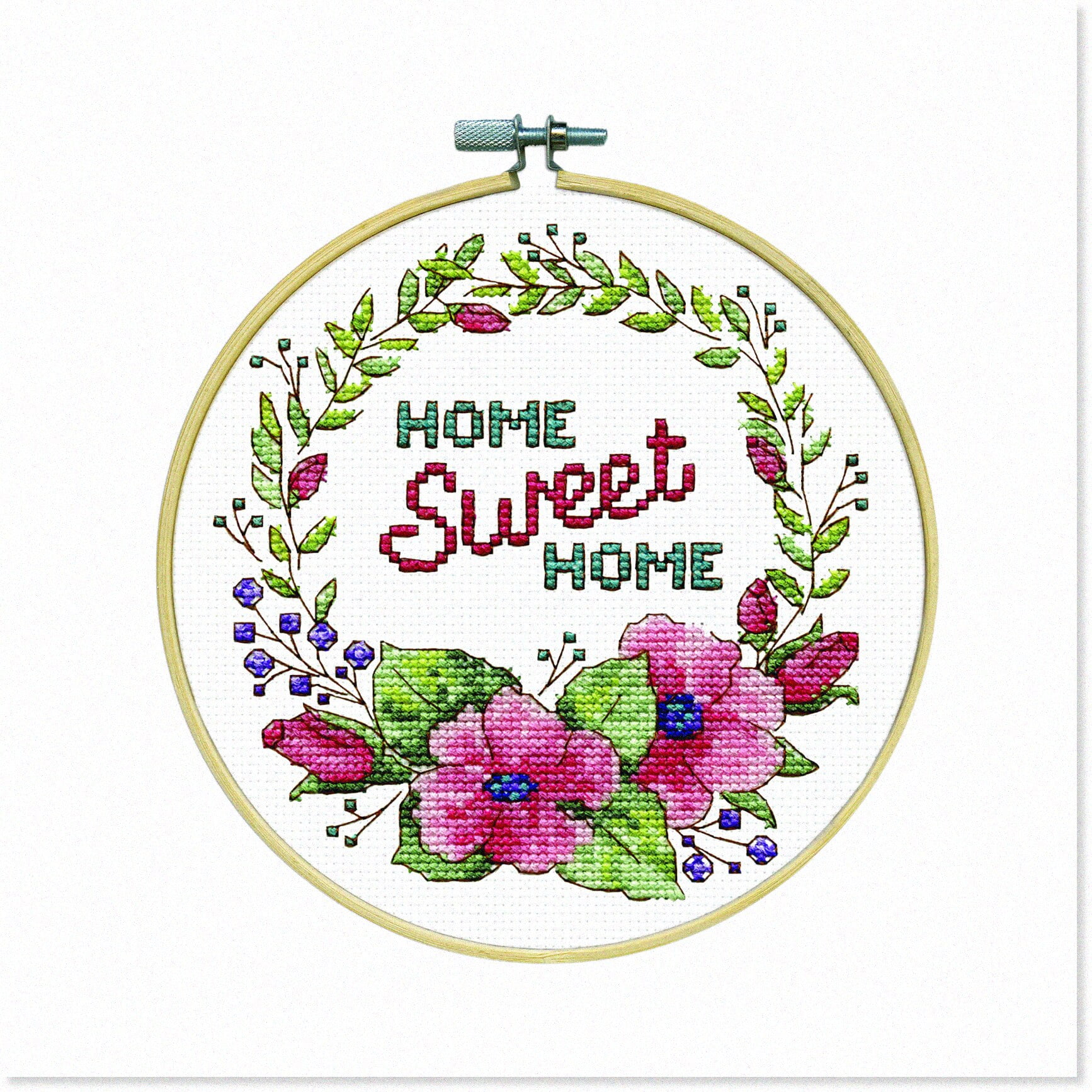 Janlynn Home Sweet Home Cross Stitch Kit