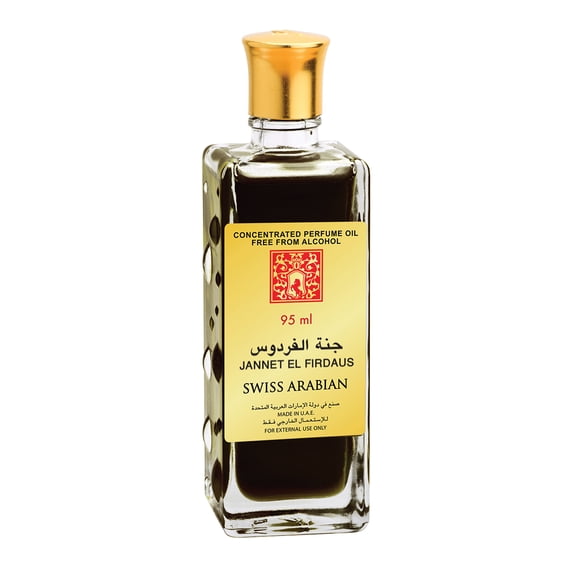 Swiss Arabian Jannet EL Firdaus, Concentrated Perfume Oil, 3.2 oz