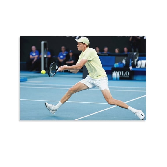 Jannik Sinner Tennis Poster (7) Picture Print Canvas Poster Wall Paint Art Posters Decor Modern Home Artworks Gift 16x24inch(40x60cm)