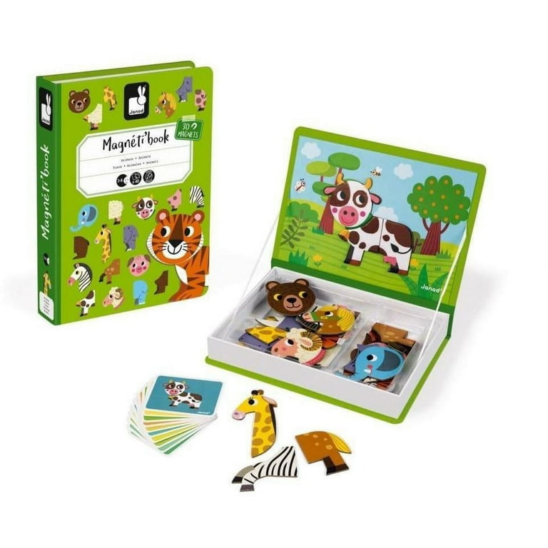 Janod Animals Magnetibook 