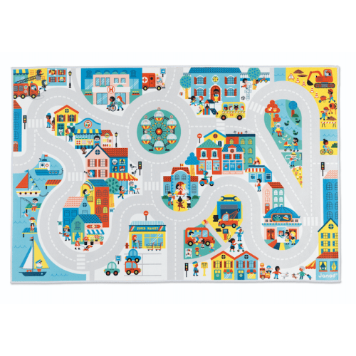 Janod Crossroads City Playmat
