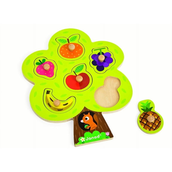 Janod Fruit Tree Wooden Puzzle