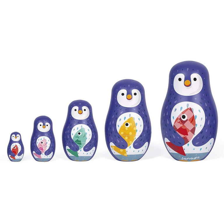 Janod penguin sales russian dolls