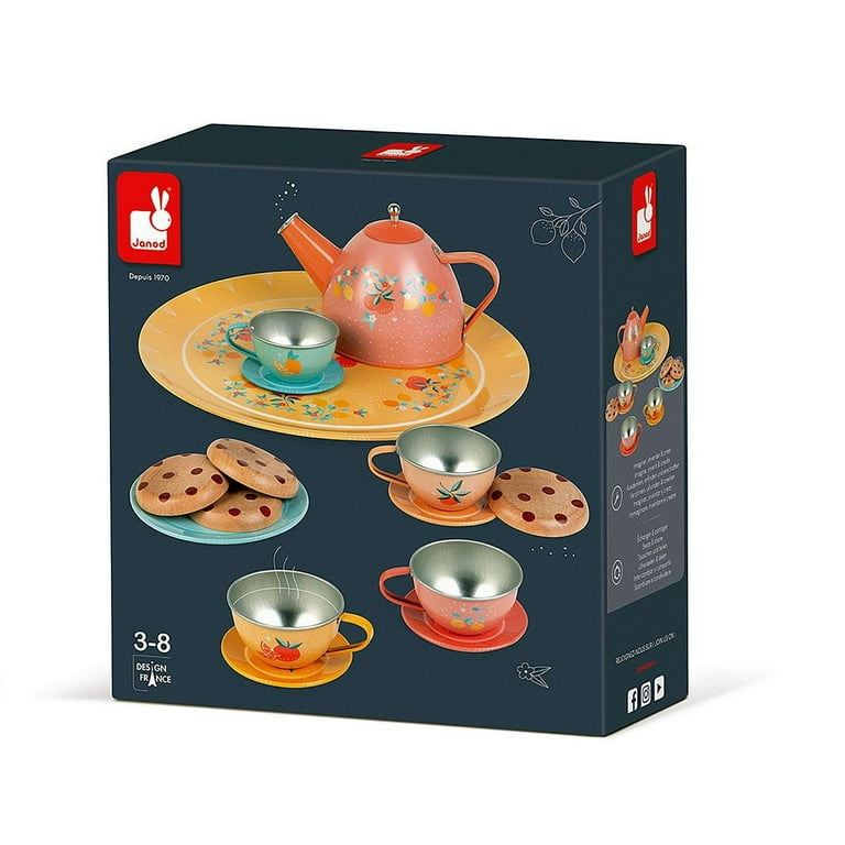 Janod Metal Tea Set Janod Metal Tea Set