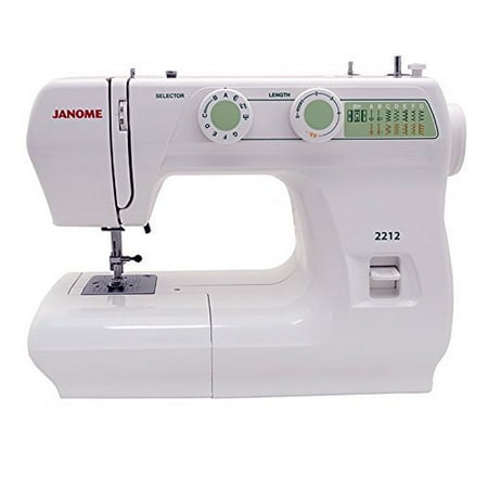 Janome 2212 Mechanical Sewing Machine with Warranty and Bonus Bundle