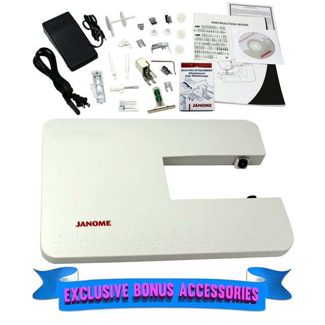 Janome 4120QDCB Computerized Quilting and Sewing Machine with Bonus