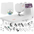 Janome 4120QDC Electric Computerized Sewing Machine with Hard Case and ...
