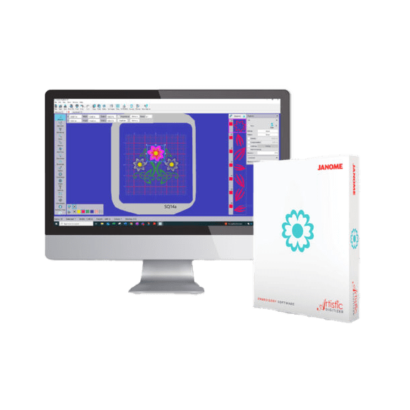 Janome Artistic Digitizer Version 2.0 Embroidery Software