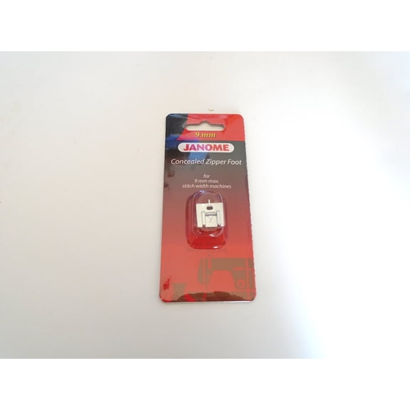 Janome Concealed Zipper Foot 202144009 For 9mm Machines