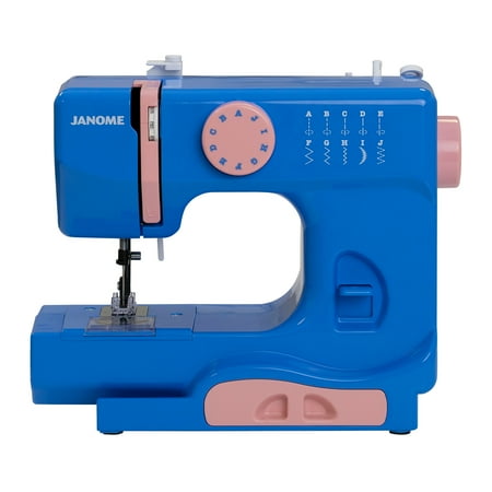 Janome Derby Portable Sewing Machine with Storage and Lightweight, 001BUBBLE
